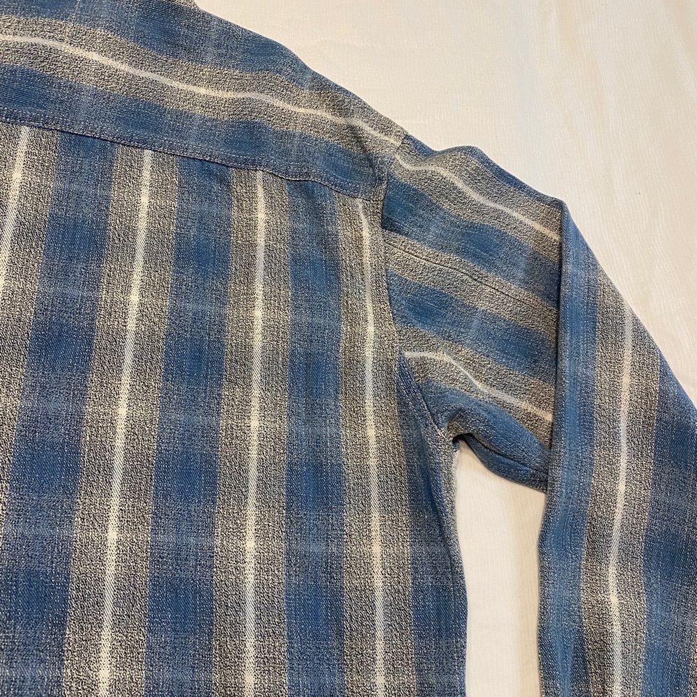 Levi’s Vintage Denim Plaid Shirt - Picture 16 of 16